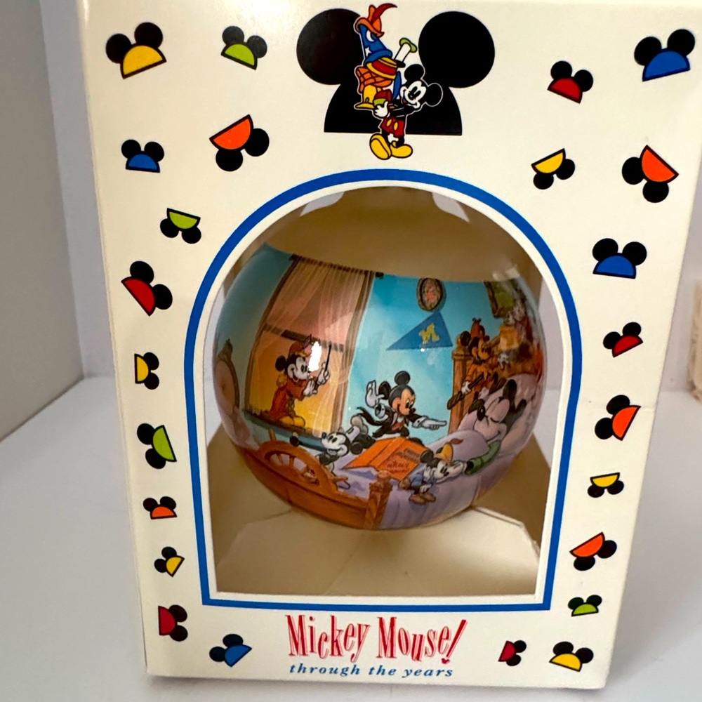 Vintage Disney’s Mickey Mouse Through the Years Ornament